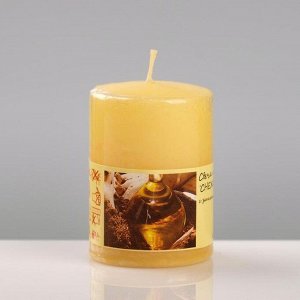 Свеча ароматическая "Сандаловое дерево", 4?6 см, в коробке 5264916
