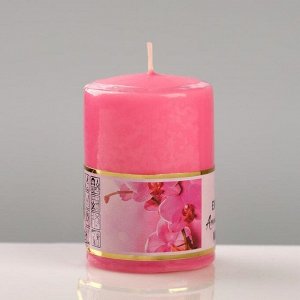 Свеча ароматическая "Дикая орхидея". 4?6 см. в коробке