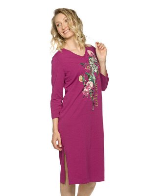 PELICAN Платье Пурпурный