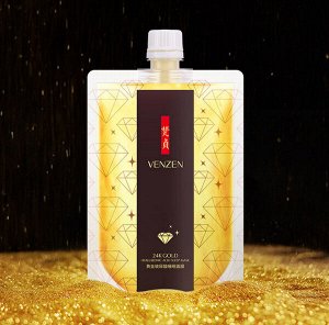 Крем-Маска восстанавливающая для лица Venzen 24K Gold Skin Care с коллоидным золотом и гиалуроновой кислотой 170 g