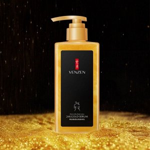 VENZEN 24k Gold Serum Charm Silky Body Lotion 250мл