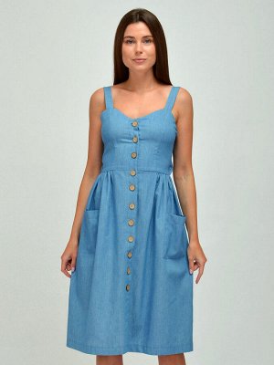 Платье голубой