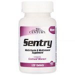21st Century, Sentry, для женщин, мультивитаминная и мультиминеральная добавка, 120 таблеток