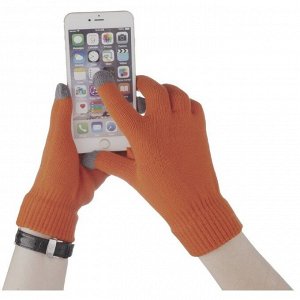 Сенсорные перчатки Scroll, цвет оранжевый