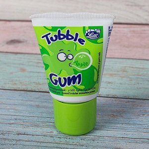 Жевательная резинка Lutti Tubble Gum Apple, со вкусом яблока, 35 г