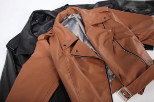Куртка Куртка Pretty 1210 рыжий 
Состав: Вискоза-10%; ПЭ-90%;
Сезон: Осень-Зима
Рост: 164

Женская куртка, выполненная из эко-кожи.Застежка смещенная на тесьму-молнию, располагается в рельефном шве п