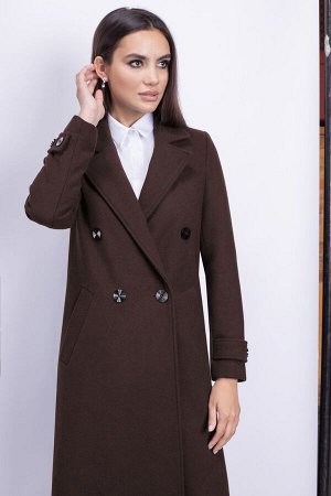 Пальто Пальто ЮРС 20-432/1 
Состав ткани: ПЭ-75%; Шерсть-5%; Акрил-20%; 
Рост: 164 см.

Пальто представляет собой синтез классического фасона и современного стиля кэжуал. Модель прекрасно сочетается 