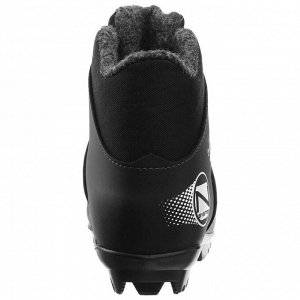 Ботинки лыжные TREK Level 3 NNN ИК, цвет чёрный, лого синий, размер 35