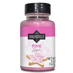 Посыпка кондитерская Bakersfield "Розовый  сахар" п/б 142 гр.