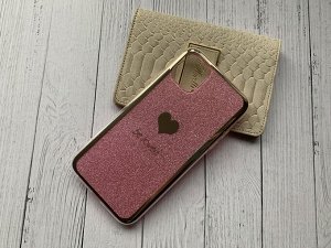 Чехол силикон с глиттером на телефон Xiaomi Redmi