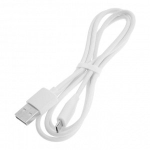 Кабель Hoco X1, microUSB - USB, 1 А, 1 м, белый
