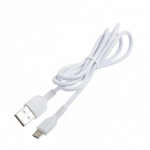 Кабель Hoco X20 Forest Mystery, micro USB - USB, 2.4 А, 1 м, белый