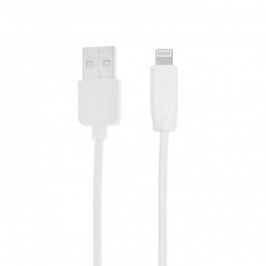 Кабель Hoco X1, Lightning - USB, 1 А, 1 м, белый