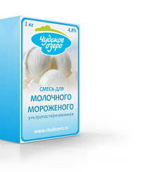 Смесь для мороженого молочная ""CREAMART"Чудское озеро" 4,8% NEW (1,000 кг)