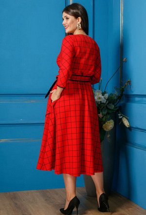Платье Anastasia 311 красный