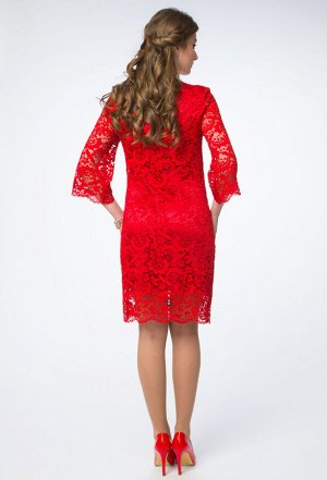 Платье Amelia Lux 3035 красный