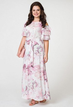 Платье Amelia Lux 0988 розовый