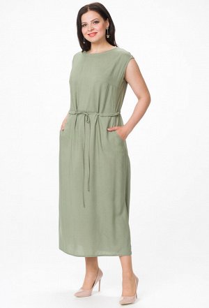 Платье Amelia Lux 3372 зеленый