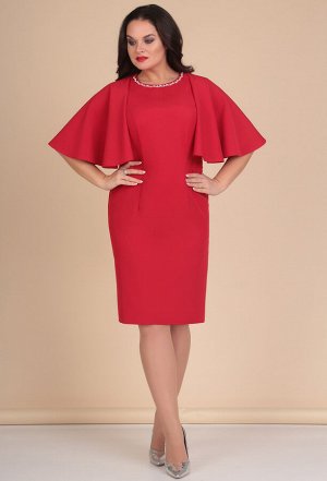 Платье Lady Line 447 красный