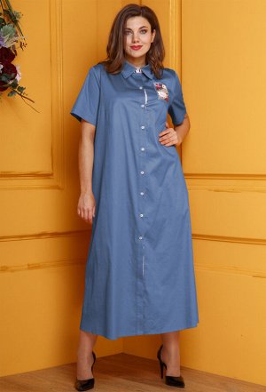 Платье Anastasia 404 синий