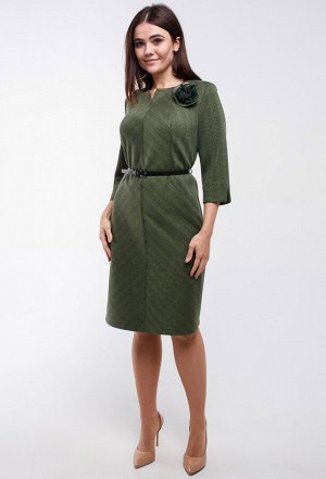 Платье Amelia Lux 3250 зеленый