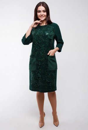 Платье Amelia Lux 3237 зеленый