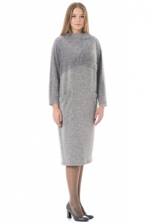 Платье Amelia Lux 2070 серый