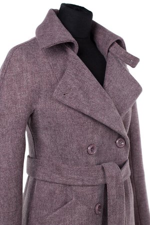 01-09644 Пальто женское демисезонное (пояс)