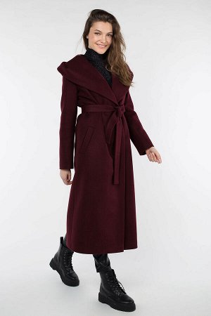 01-09447 Пальто женское демисезонное (пояс)