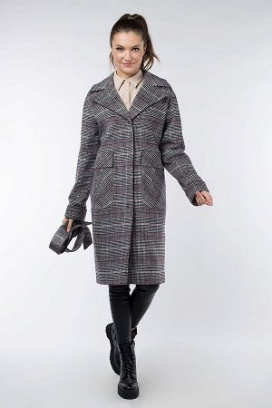 01-09177 Пальто женское демисезонное (пояс)