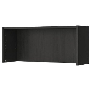 IKEA БИЛЛИ Верхняя полка, черно-коричневый 80x28x35 см