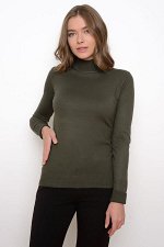 Водолазка кашемировая (хаки)