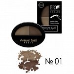Vivienne sabo Тени для бровей двойные &quot;Brow Arcade&quot; тон 01 светло-коричневый **