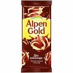 Шоколад Альпен Гольд Alpen Gold из темного и белого шоколада,85 г