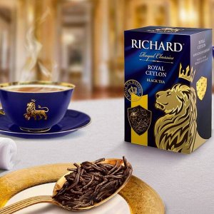 Чай RICHARD ROYAL CEYLON черный (листовой), 90гр