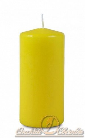 Свеча пеньковая 50х115, желтая