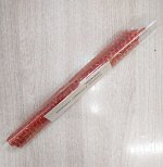 Свеча из вощины набор 3 свечи с травой Лакрица (красный) 21*1,1 см (более 1,5 часов)