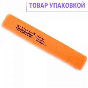 Упаковка Шлифовщик (универсальный, оранжевый, квадрат, 100/180), SunShine (10 шт)