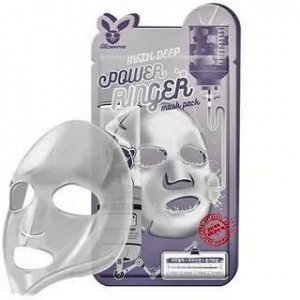 Elizavecca Тканевая маска д/лица с Молоком MILK DEEP POWER Ringer mask pack, 1шт