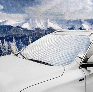 Защита от снега и льда на лобовое стекло автомобиля
