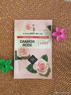 Etude House Тканевая маска для лица Дамасская Роза Therapy Air Mask DAMASK ROSE,20 мл