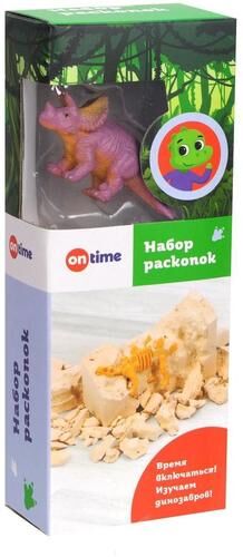 Набор раскопок с игрушкой, в ассорт.,7*4*17 см