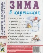 ЗнакомствоСОкружМиромИРазвитиеРечи Зима в картинках Зимние месяцы/Зима в лесу/Зима в город... Нагляд.пос.д/педагогов,логопедов,воспитателей и родителей