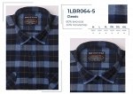 1LBR064-5 Сорочка мужск.кашемир. дл. рукав, BROSTEM, шт