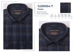 1LBR064-7 Сорочка мужск.кашемир.дл. рукав, BROSTEM