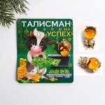 Кошельковая фигурка на подложке с акрилом &quot;Талисман на успех&quot;, 1,8 х 2,5 см