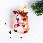 Игрушка антистресс с присоской &quot;Милый телёнок&quot;