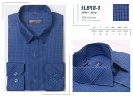 9LBR8-3* (M-4XL) (6шт) Сорочка мужск.полу.притал. дл. рукав, BROSTEM, шт
