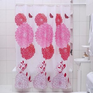 Штора для ванной комнаты из ЭВА Shower Curtain / 180 x 180 см