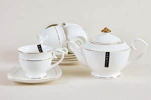 Чайный набор "Снежная королева" 13пр. 280мл, чайник 850мл CPT0111-A